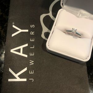 Diamond Solitaire Wedding Ring